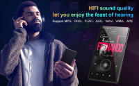 Reproductor MP3 Fanvace 80GB Con Bluetooth WiFi Pantalla Táctil De 5.0'' Y Altavoces Compatible Con Spotify Audible Play Store - details 1