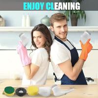 Set, Electric Scrubber With 5 Replaceable Brush Heads, Portable Spin Scrubber, Cordless Handheld Cleaning Brush For Bathroom/Tub/Wall Tiles/ Floor/Kitchen - details 9