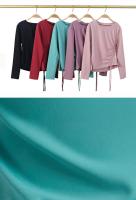 Deportivo Top Mujer manga Largo, ajustado con Lasso y Cordón, elástico y elegante - details 4