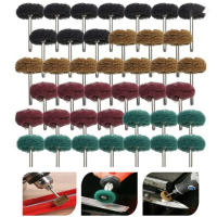 Juego De Brocas De Mini Taladro 5-200pcs Con Cepillo Abrasivo De Nylon Para Pulido Y Lijado Herramienta Rotativa Accesorios Eliminador De Oxígeno - details 0