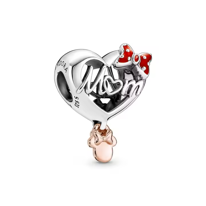 Charm Pandora Corazón Mamá Minnie Disney 781142C01 - 1