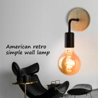 Lámpara de aplique en madera, diseño retro Vintage, boquilla E27, 110V y 220 V, decoración industrial, comedor y dormitorio - details 1