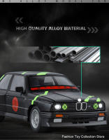 Modelo De Coche De Aleación BWM M3 1:24 Con Sonido Y Luz Vehículo De Retroceso Juguete De Decoración Para Niños Regalo Simulación Alta - details 5