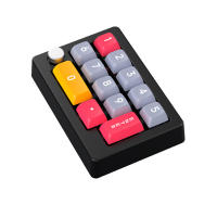 Programable totalmente caliente interruptor mecánico intercambiable 7 color RGB luz Juego Mini teclado - details 10