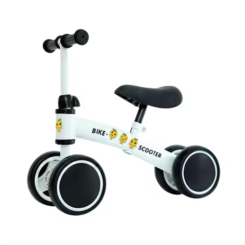 Bicicleta de Equilibrio para Niños de 1-3 Años: Bicicleta sin Pedales de 2 y 4 Ruedas para Bebés y Niños Pequeños - 1