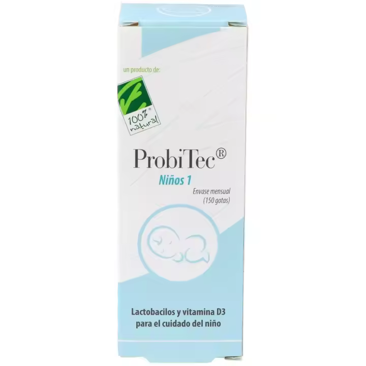 100% Natural Probitec Niños 1 7_5Ml (30 Dosis De 0_25Ml) - 1