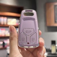 Cubierta De Llave Girly Para Audi A1 A3 A4 A6 Q1 Q3 Q5 Q7 S3 S4 S6 R8 TT Funda De Plástico TPU Rosa Para Mujeres - details 0