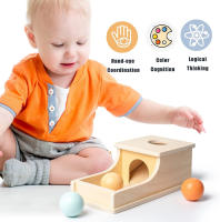 Juguete Montessori Caja De Monedas De Madera Con Juego De Bolas Y Puzzle Doble Cajón Regalo Educativo Para Bebés De 2 a 6 Años - details 23