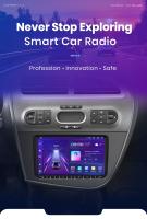 Junsun Android 13 inalámbrico CarPlay Android Auto Radio para Seat Leon MK2 2005 2006-2007 coche Multimedia navegación GPS autorradio - details 2