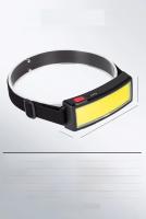Linterna Frontal COB LED Super Brillante Recargable 180° Lámpara De Corbata Impermeable Para Actividades Al Aire Libre Como Ciclismo Pesca Camping Y Senderismo - details 2