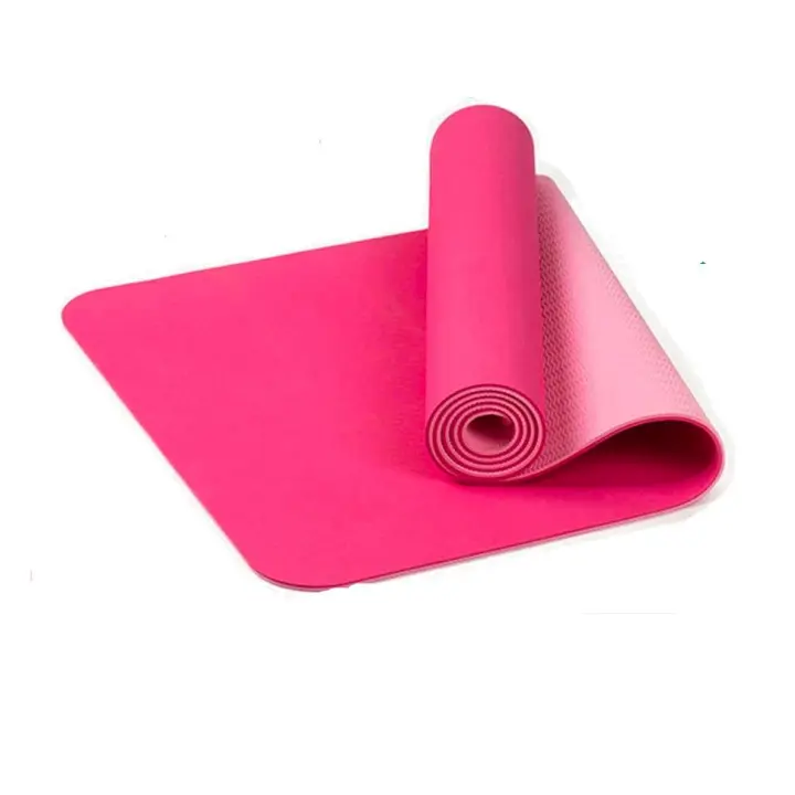 Alfombra de Yoga Colchoneta Yoga Mat Antideslizante y Ligera de Material Ecológico TPE. 183cm x 80cm x 6mm. - 1