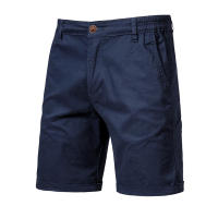 Verano nuevos pantalones cortos casuales de algodón para hombres europeos y americanos rectos ajustados pantalones de cinco cuartos ropa de hombre de color sólido de gran tamaño - details 7