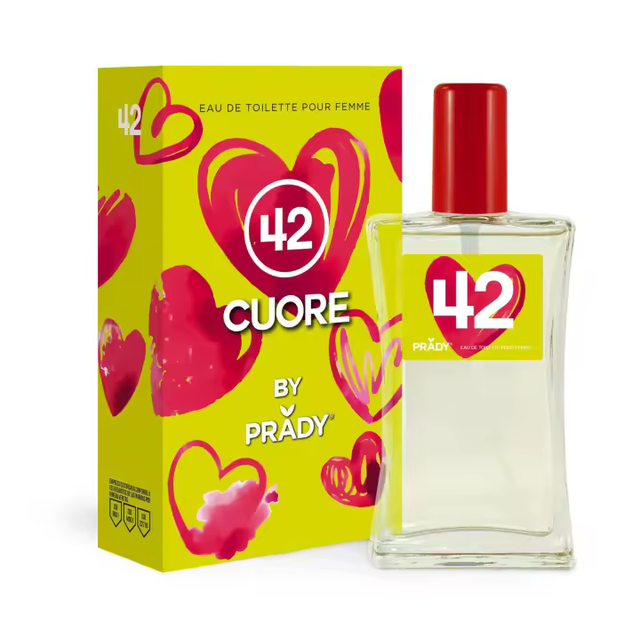 COLONIA DE MUJER CUORE PRADY PARFUMS - FRAGANCIAS DE MODA MAS EXITOSAS PARA ELLA - 100 ML - 1