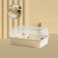 Jaula Para Hamster Multifuncional Con Ventilación Superior Abreable Hogar Fácil De Limpiar Para Rata Cocheona Conejo Ratón Erizo De Espina - details 3