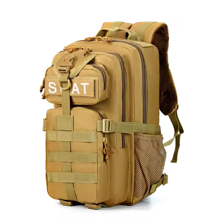 Militar de camuflaje al aire libre mochila deportiva, mochila de senderismo, mochila de trekking, 3P, para el aire libre, camping mochila táctica. Adecuado para al aire libre, camping - 1