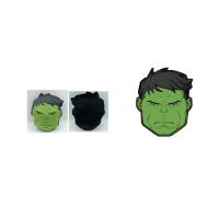 Marvel The Avengers Cojín 3D LOS Vengadores con Forma de Cabeza Personaje Hulk 32x28cm Material de tacto aterciopelado - details 0