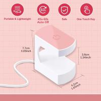 Lámpara LED UV Mini Para Uñas Con Timer USB Portátil Para Secado Rápido De Esmalte De Gel Para Manicura DIY Art De Uñas - details 4