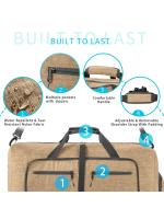 Bolsa De Viaje Grande Capacidad De Mano Equipaje De Mano Para Hombres Y Mujeres Bolsa De Hombro Exterior Impermeable Para Fin De Semana - details 14