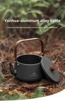 Tetera De Viaje Al Aire Libre Estilo Camping Mountainhiker 1.1L Portátil Y Ligera De Aleación De Aluminio Para Picnic Y Camping - details 0