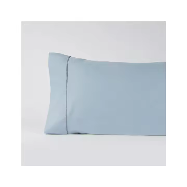 FUNDA DE ALMOHADA 100% ALGODÓN PERCAL 180 HILOS CIELO DON ALGODÓN 90 CM - 1