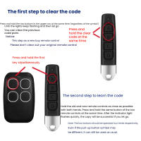 Control Remoto Inalámbrico Universal Mini 315MHz433MHz Con 4 Claves Para Copiar Garage Y Puerta Eléctrica Replicación De Código - details 2