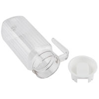 Botella De Acrylic Transparente Para Jugo Y Agua Fría Con Tapa Para Bar Y Hogar Juguete De Agua Fría Botella De Jugo - details 8