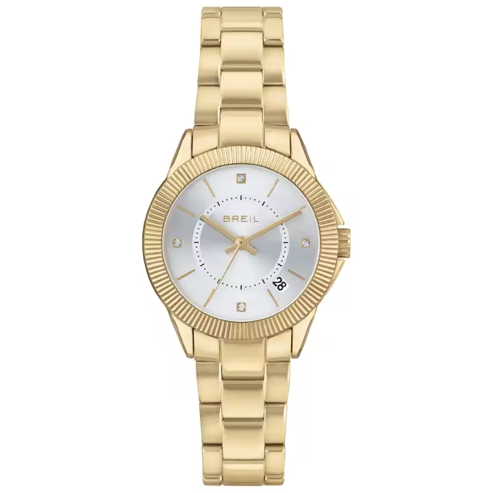 BREIL RELOJ DE MUJER Esfera Plateada SOLO - 3 CUARZOS - 1