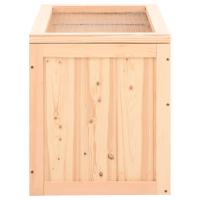 vidaXL Jaula para hámster madera maciza abeto 60x35,5x42 cm - details 4