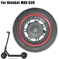 Juego De Rueda Frontal De 10 Pulgadas Para Scooter Eléctrico Ninebot Max G30 Con Neumático De Vaciado Duradero Y Antipinchazos Accesorios De Scooter - details 12