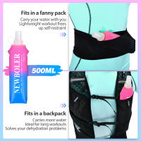 Botella De Agua NEWBOLER Plegable TPU Para Deporte Al Aire Libre Correr Camping Senderismo Viajes Capacidad De 150/250/300/500ml - details 9