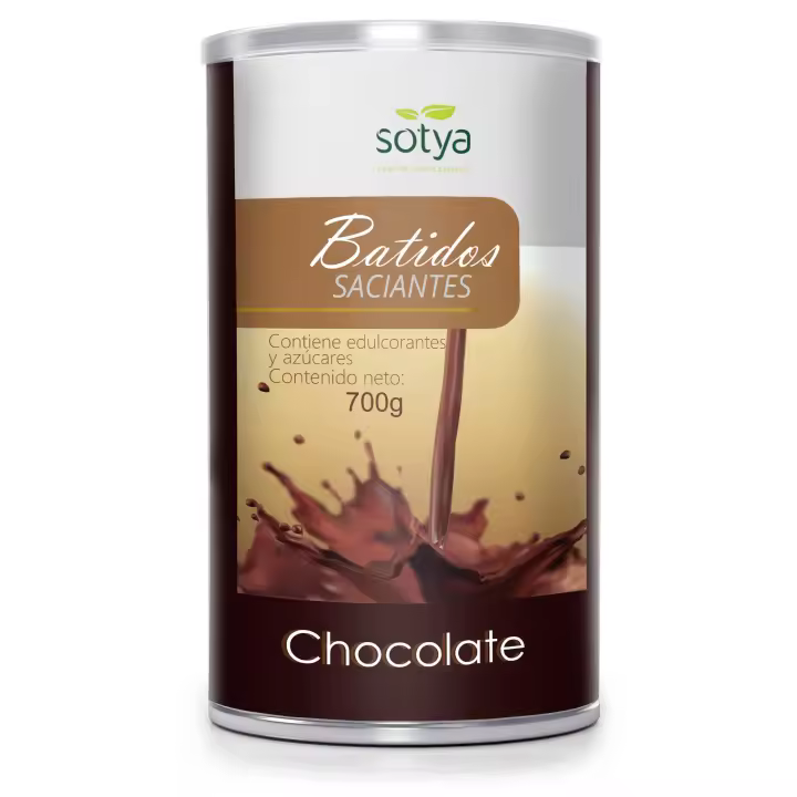 Batido Saciante (Chocolate) 700 g de polvo (Chocolate)  Sotya - 1
