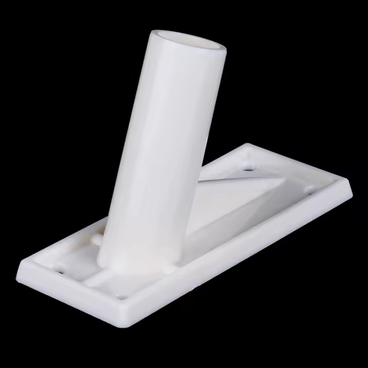 Soporte De Bandera Duradero Y Anti Oxidación Para Jardín Exterior Accesorios De Pared Adhesivo Y Fuerte Sin Necesidad De Perforación - 1