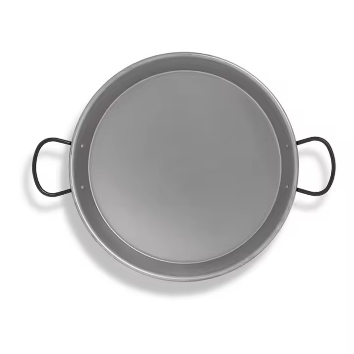 Vaello Paellera de Acero Pulido para Inducción y Vitrocerámica ø38cm (8 Personas) - Alta Calidad - 1