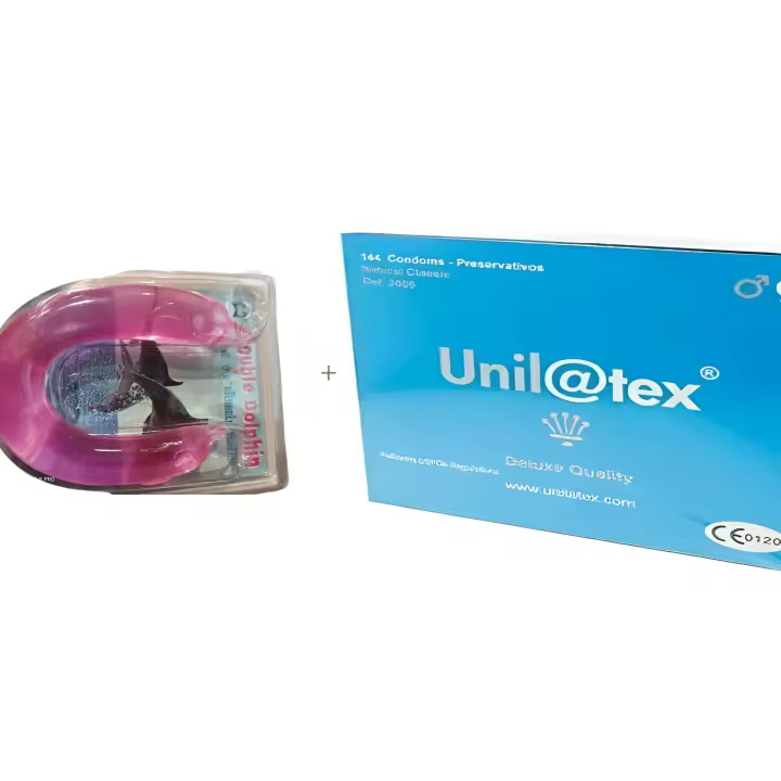 PRESERVATIVOS NATURALES  MAS  VIBRADOR DE REGALO     MARCA  genericA - 1