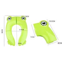 Cubierta De Inodoro Plegable Para Niños Alfombrilla De Baño Para Entrenamiento De Orina Viaje Potty Accesorios Para Niños Material Ecológico Plástico - details 5