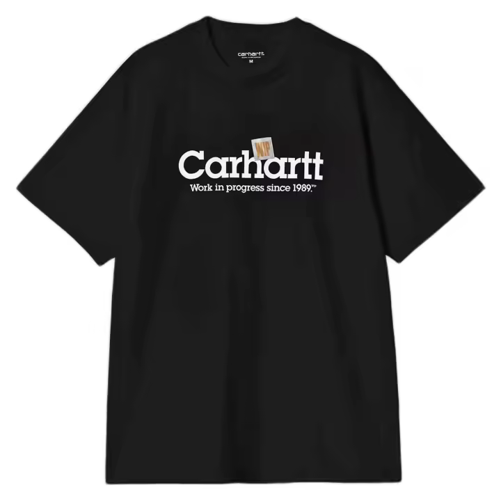 Camiseta de Manga Corta Carhartt WIP  para hombre en color negro - 1