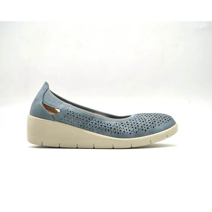Virucci -Mocasines Deportivos de Mujer Cómodos Modernos 667 disponible en Marino Cuero Oro - 1