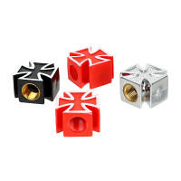 4pcs/lot Cubiertas De Válvula De Neumático Para Coche Bicicleta Y Motocicleta Estilo Cruzado Accesorios Universales Para Automóviles - details 0