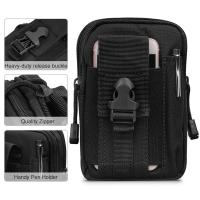 Bolsa De Cintura Para Teléfono Móvil Impermeable De Nylon Multifuncional Casual Para Hombres Small Bag Pouch De Deporte - details 0