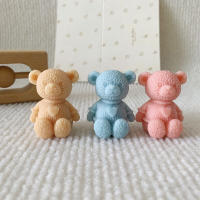 Molde De Velas De Silicona En Forma De Oso Mini Amor Para Artesanía Y Hacer Sabores a Mano Tamaño Approx. Como En La Imagen - details 5