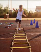 Ladra De Agilidad Y Velocidad De 6M Con Correa De Nylon Para Entrenamiento De Fitness Y Fútbol Ladder De Energía Inflable - details 2