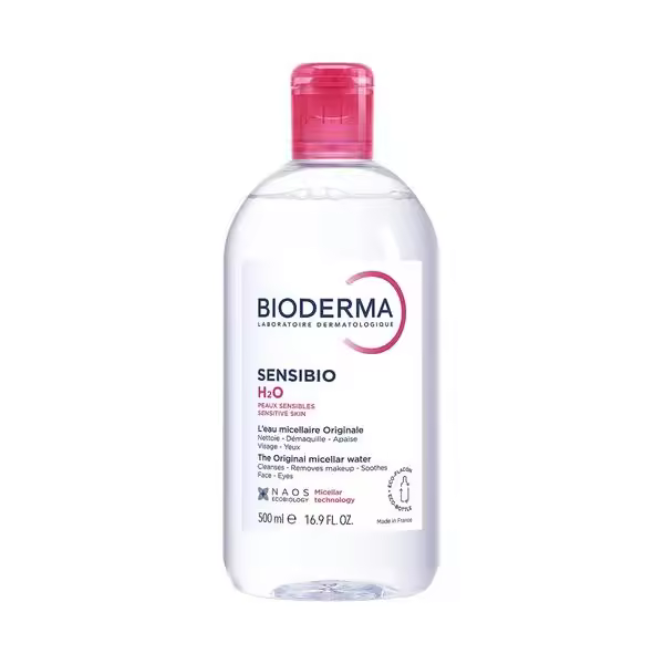 BIODERMA Sensibio H2O Agua Micelar – Desmaquillante para Piel Sensible - 500ml - 1