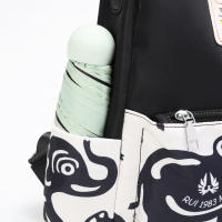 Mochila De Oxford Para Mujer De Alta Calidad Antirrobo Gran Capacidad Para Viajes Y Escuela Mochila De Cuero Sintético Con Cierre De Cremallera - details 20