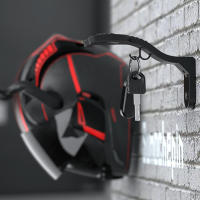 Gancho De Pared Para Casco De Motocicleta Soporte De Almacenamiento Montado En La Pared Estante De Exhibición Para Cascos Material De Nylon - details 7