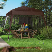 Techo de Gazebo Reemplazo 3x3m | Impermeable, Resistente al Viento (Clase 3) Y Frío | Estructura Estable with Toldo Individual para Jardín, Fiesta or Café - details 6