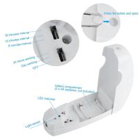 Automatic Air Freshener Dispenser, Automatic Adjustable Fragrance Dispenser Wall Mounted, Automatic Spray with Light Sensor for Indoor - details 0