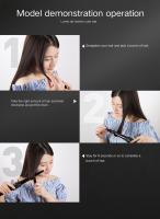 Rizador De Pelo Conico Profesional Cerámico Eléctrico Con Pantalla LCD Tenaza Individual Para Cabello Seco Máxima Temperatura 220°C - details 7