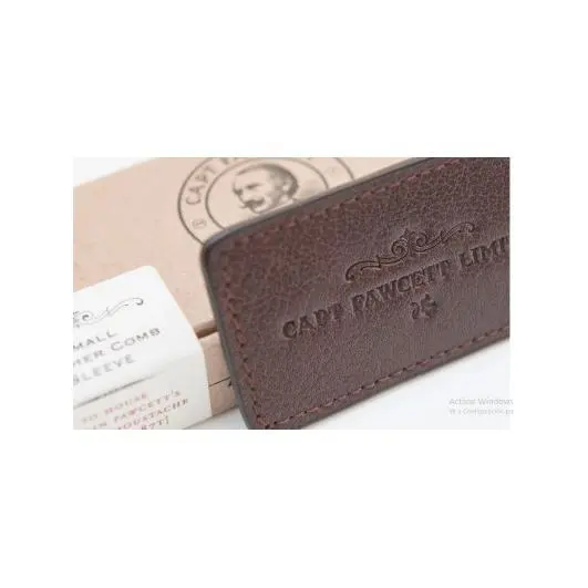 Funda de Cuero para Peine de Bigote Captain Fawcett - 1