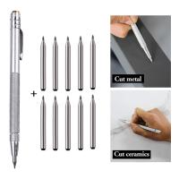 11PCS Lápiz De Grabado De Aleación De Carbonato Para Metal Madera Vidrio Azulejos Herramientas Manuales De Carpintería Y Metalurgia - details 4