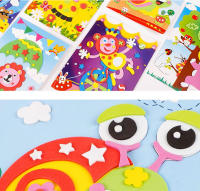 Puzzle 3D De Espuma EVA Para Niños Juego Educativo De Dibujos Animados Mosaico De Artesanía Para Creación De Arte Y Manualidades - details 9